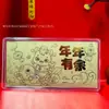 Oro Puro 999 Billetes de Oro Shuibei Sobres Rojos Billetes Conmemorativos Tienda Apertura Festival Qixi Evento Regalos Promocionales