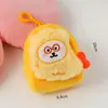 Porta-moedas Capivara Personalizado Desenho Animado Fofo Bolsa de Armazenamento Infantil Bolsa Pequena de Pelúcia Mini Carteira Atacado