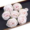 G Cabeza de Flor de Rosa Vintage Simulada Flor de Seda Flor Artificial Ramillete Hecho a Mano Caja de Regalo de Boda Decoración para Fotografía