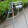Guincho de freio acionado por manivela, acessórios de manivela com travamento automático, conjunto completo de acessórios, ferramentas de recuperação de bomba de fundo de poço, polias, aço redondo.