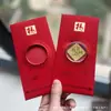 Oro Puro 999 Princesa, ¡Por Favor Hazte Rica! Nuevo Estilo Sobre Rojo Pegatina para Teléfono Regalo para Reunión Anual de la Empresa Contrato