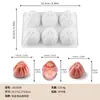 Nuevo molde de silicona con forma de calabaza gigante para mousse, transfronterizo, para uso doméstico, molde para pastel de chocolate, venta al por mayor del fabricante