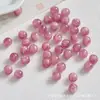 Cuentas de Resina Dorada Teñidas Halo para Streamer, Cuentas de Cielo Estrellado Pintura al Óleo, Pulsera, Cuentas Sueltas, Material para Pulsera y Collar Hecho a Mano