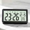 Nuevo Reloj Calendario de Pantalla Grande Despertador Electrónico Termómetro Silencioso Despertador de Mesita de Noche para Estudiantes Calendario Perpetuo Digital Simple