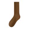Meias grossas meias de toalha masculinas meias de outono e inverno forradas de lã terry quente meias esportivas masculinas pretas e brancas