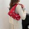 2025 Nueva Primavera Moda Coreana Distintivo Remache Hombro Axila Bolso de Mano Moderno Versátil para Ir al Trabajo