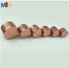 Spot direto da fábrica pote de lata para vela aromática pote redondo de ferro esticado pote de metal para vela com tampa