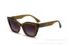 Nuevas gafas de sol de moda polarizadas de alta gama, accesibles, de lujo, estilo pasarela estrella, anti-UV, exportación transfronteriza al por mayor.