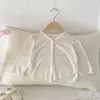 Roupa de proteção solar de verão para bebê menina, estilo fino para bebês, conjunto de verão estiloso, cardigã fino com laço para bebê