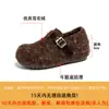 Novedad Otoño e Invierno 2026 Zapatillas Deportivas para Mujer de Suela Gruesa, Ocultas para Aumentar la Altura, Color Sólido, Hebilla Versátil, Simples y Modernas