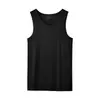 Nuevo Chaleco de Seda de Hielo de Doble Cara para Hombre Sin Costuras Verano Sin Mangas Capa Base Pijama para Mujer Fresco Transpirable Se Puede Usar para Salir Stock Disponible