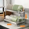 Estante de cocina de acero inoxidable 304 para condimentos, estante de almacenamiento de encimera de múltiples capas, estante de escritorio engrosado para botellas de salsa de soja y condimentos