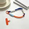 Cordón para Teléfono Móvil con Longitud Ajustable, Autocierre, Anticaída, Resistente con Clip, Estilo Corto, Poliéster, Personalizable