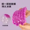 Molde Criativo de Gelo em Formato de Colmeia com 37 Cubos para Geladeira Doméstica, Bandeja de Gelo para Congelamento Rápido de Cubos de Gelo