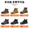 Zapatos de Seguridad para Hombre de Cuatro Estaciones, Puntera de Acero, Anti-Golpes, Anti-Perforación, Cómodos, Zapatos de Seguridad para Todas las Estaciones, Zapatos de Trabajo Transfronterizos al por Mayor