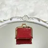 Patrón de Cocodrilo Mini Bolso Joyería con Cierre de Beso Anillo de Diamante Mini Bolso con Pinza Caja de Accesorios para Collares Pendientes Billetera Linda para Monedas