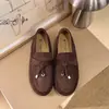 Mocasines cómodos para mujer de talla grande, de suela plana, con suela blanda, zapatos sin cordones, mocasines casuales versátiles