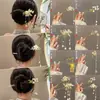 Pasador de Pelo con Borla Estilo Chino, Pasador Estilo Antiguo Dinastía Han, Pasador Simple Nuevo Chinoiserie, Pasador Moderno para la Parte Trasera de la Cabeza