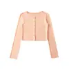 Ry6088-Moda Europeia e Americana Tendência Garota Popular Gola Redonda Manga Longa Camiseta Feminina Nova Primavera e Verão 2026 Sexy Emagrecedor Top