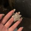 Pasador Brillante Y2K Estrella Lazo Corazón Pinza Lateral Femenina Set Pinza de Una Palabra Accesorio para el Cabello