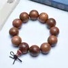 Pulseiras de Jacarandá Birmanês, Contas de Oração Budistas, Pulseiras de Casal de Madeira de Jacarandá Amarelo, Joias Masculinas e Femininas, Benefícios de Fã, Jacarandá Birmanês