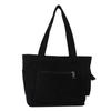 Bolso de pana de gran capacidad bolso tote para mujer 2023 moda popular de este año primavera y verano nuevo bolso de hombro portátil