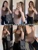 6604 # Camisola Versátil de Verano Coreana de Una Sola Tira Adelgazante Versátil Alta Elasticidad Transpirable Chaleco