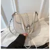 Bolso de sillín de alta gama transfronterizo de nicho para mujer, nuevo y elegante bolso vintage para el teléfono del día a día, bolso versátil de hombro y cruzado
