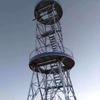 Mirador de observación turística de humedales de suministro directo, torre de vigilancia de prevención de incendios forestales de gran altura de 15 a 35 m en el borde