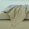 Fundas de almohada 100% algodón 48x74cm, juego de dos, para uso doméstico, funda interior individual de color liso de algodón puro para adulto