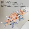 Kit de Materiales de Patrimonio Cultural Inmaterial No Requiere Cortar Con Tutorial Hanfu Estilo Antiguo Hanfu Accesorios para el Cabello Corona para el Cabello Pasador Suave DIY No
