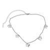 Cadena de pierna de mariposa geométrica simple sexy con borla europea y americana, cadena corporal de una sola capa de tendencia de temperamento para mujeres