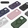 Funda magnética compatible con Amazon para Apple 16Pro con sensación de piel, Funda anti-caídas para Apple 17E Google7Pro