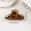 Pinza de Garra Hueca Grace Jewelry para Mujer, Pinza Grande para el Cabello, Pinza de Tiburón para la Parte Trasera de la Cabeza, Elegante Accesorio para el Cabello, Moderno y Sencillo