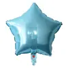 Globo de papel de aluminio de estrella de cinco puntas de 18 pulgadas impresión de logo publicitario cumpleaños boda tienda diseño impresión bola al por mayor