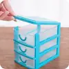 Caja organizadora de cajón de dulces de 2-3 capas caja de acabado caja de almacenamiento de cosméticos piezas de escritorio de oficina