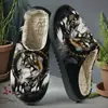 Pantuflas de Algodón para Hombres y Mujeres, Lindas Pantuflas Cálidas de Dibujos Animados para el Hogar, Pantuflas Estampadas de Comercio Exterior, Pod Cross-Border Jit Dropshipping