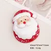Acessórios de Resina DIY Desenho Animado Joias Cartão Grande Velhinho de Natal Clipe de Cola de Chantilly Capa de Celular Fivela de Sapato Chaveiro Pingente