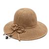 Sombrero de Verano para Mujer al por Mayor del Fabricante, Sombrero de Paja de Celebridad de Internet a la Moda, Sombrero de Sol de Playa de Ala Ancha, Ala Grande