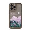 Funda de Teléfono Floral Rosa Fresca y Sencilla Adecuada para iPhone 17, 16 Pro, Apple 12/13, Alto Atractivo Estético, 14 a Prueba de Golpes, 15
