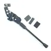 Pata de cabra para bicicleta, soporte integrado, pata lateral, soporte de una pata para bicicleta, soporte trasero, portabicicletas de estacionamiento, pata de cabra para bicicleta de montaña