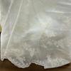 Suministro directo de fábrica vestido de mujer con bordado de flores textil para el hogar tela bordada de Tencel malla de Tencel algodón al por mayor