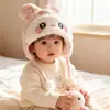 Chapéu de Pelúcia Estilo Desenho Animado Fofo Chapéu Infantil Outono e Inverno Proteção para Orelhas Espessado Quente Atacado para Meninos e Meninas