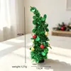 Nueva Decoración Navideña Mini Árbol de Navidad Plegable Mesa Adorno Pequeño 40CM Adorno de Escritorio de Árbol de Navidad