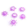 Anillos de pene coloridos para hombres, anillos de pene de cristal solar, anillos de retraso de colmillo de lobo, juguetes sexuales para adultos