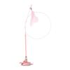 Juguete para gatos transfronterizo, juguete para gatos, autoalivio, fuerte ventosa para cara de gato, pluma, alambre, palo para gatos, venta al por mayor