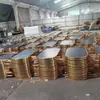 Nuevo espejo de cuerpo entero con borde de aleación de aluminio accesorio de baño espejo pasarela de baño espejo de pared de baño venta al por mayor