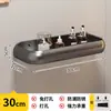 Estante de Baño Blanco Crema, Almacenamiento de Pared sin Taladro para Inodoro, Ducha, Lavabo y Lavamanos, Organizador Triangular