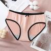 Roupa íntima feminina estilo japonês, estilo coreano, cintura média confortável, roupa íntima feminina sexy e fofa plus size, e-commerce transfronteiriço.