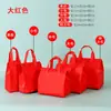 Bolsas aislantes desechables de papel de aluminio, diseñadas específicamente para empaque para llevar, uso comercial y para transportar té de leche, pasteles y bocadillos